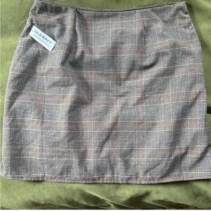 Old Navy Women's Pencil Skirt - Brown and Gray